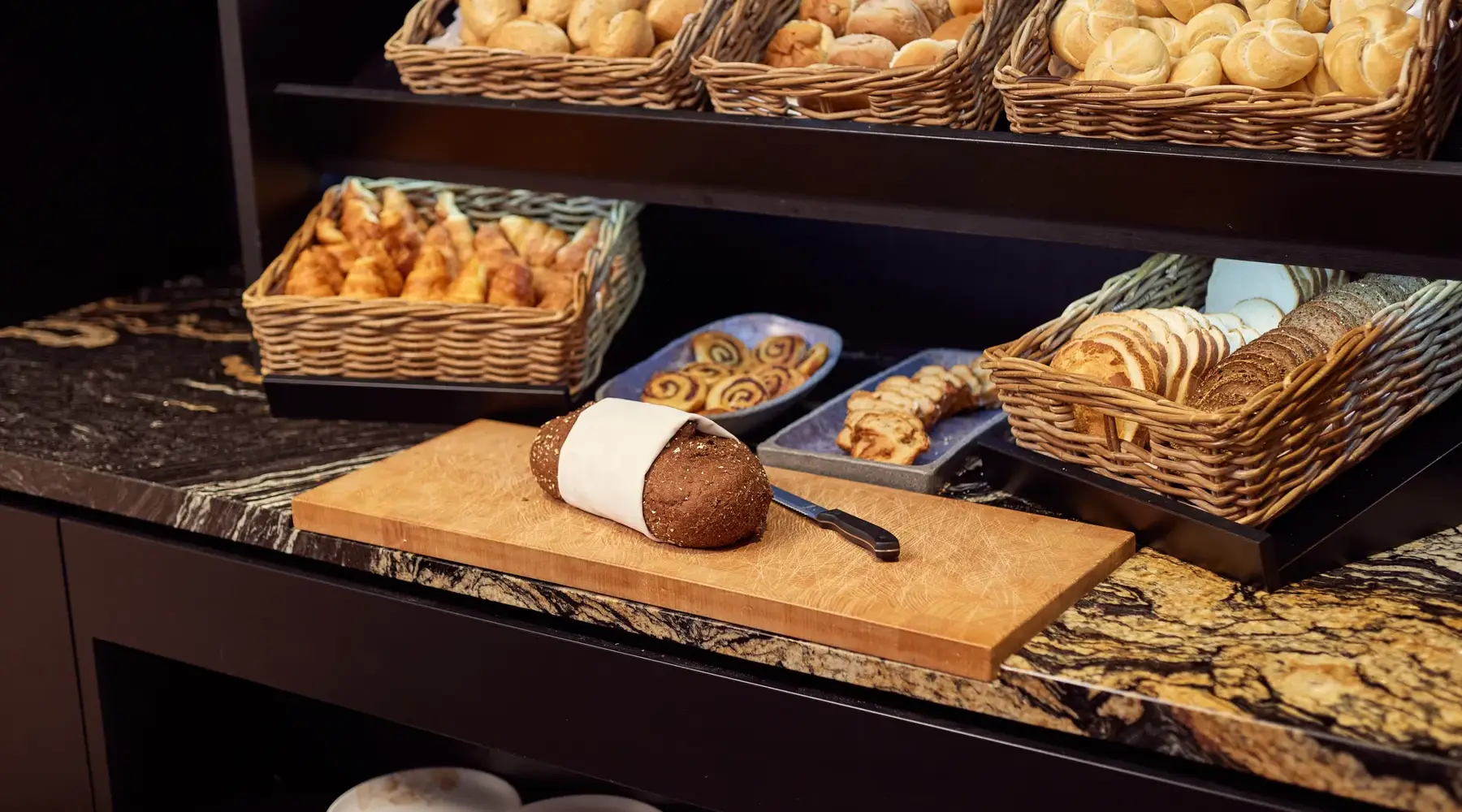 Brood ontbijtbuffet