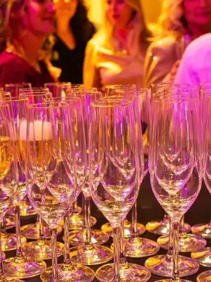 champagne glazen