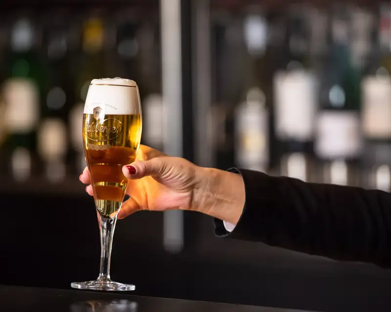 Beer at Hotel Berlin Brandenburg