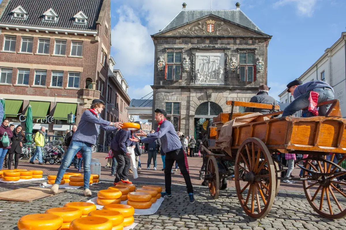 Gouda | Ville du fromage | Marché au fromage