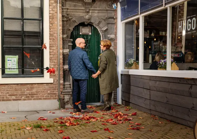 Kastanien sammeln in Gorinchem
