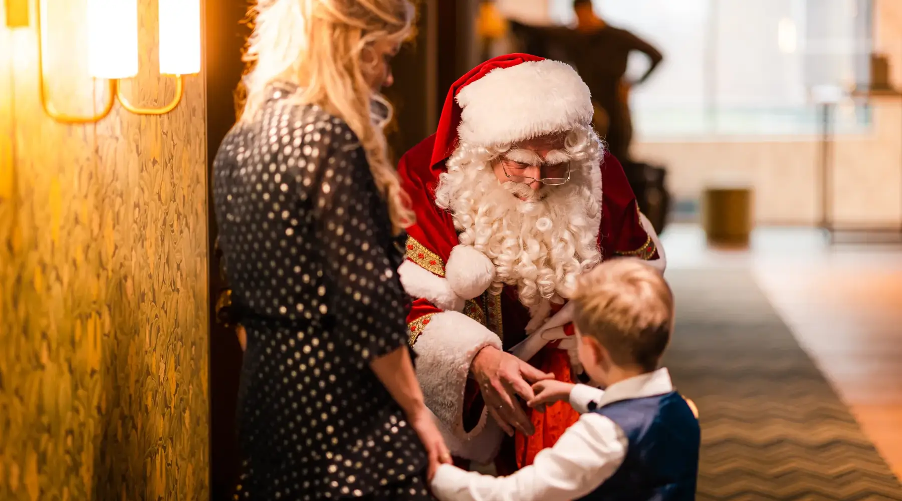 Weihnachtsmann im Hotel Lelystad