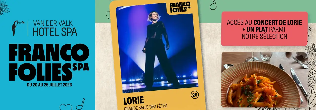 Lorie ouvre les Nuits Francofolies de Spa !