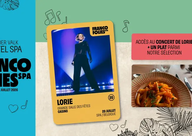 Lorie ouvre les Nuits Francofolies de Spa !