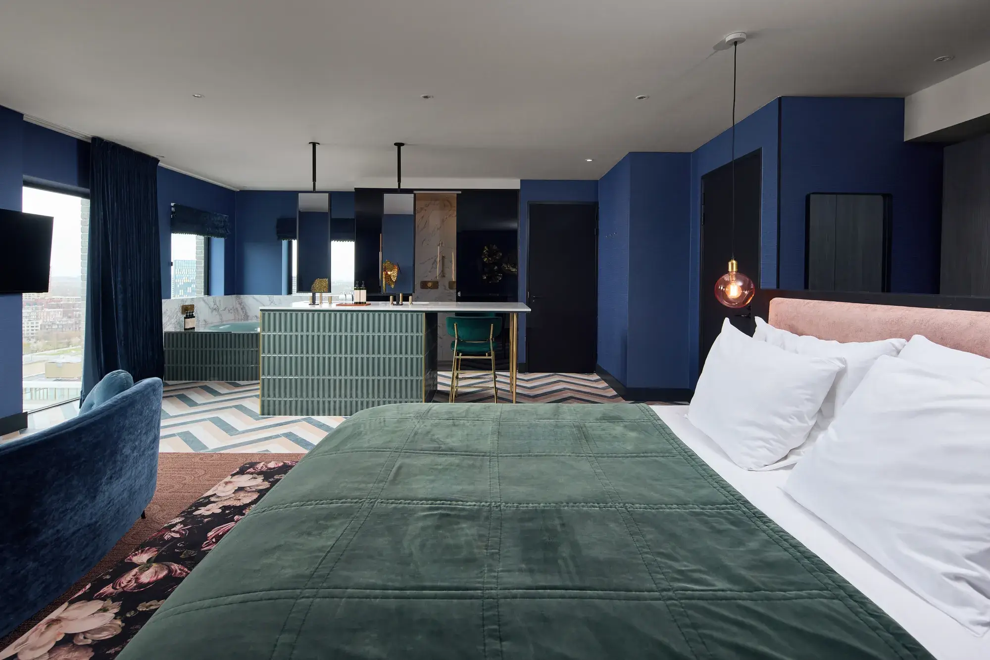 Penthouse Suite Nord avec espace ouvert et vue