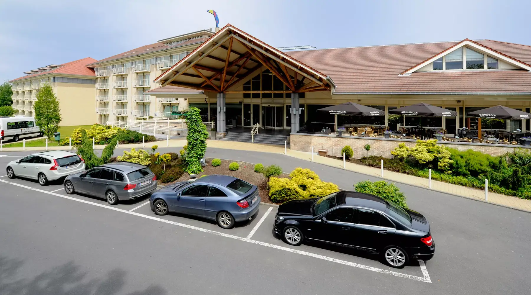 Aanzicht Hotel Charleroi Airport