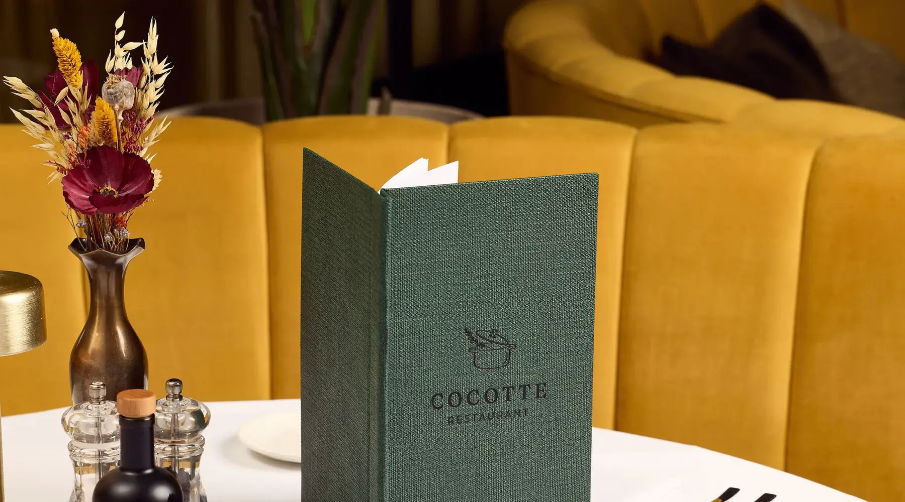 Menu du restaurant Cocotte à Gand pour le déjeuner et le dîner