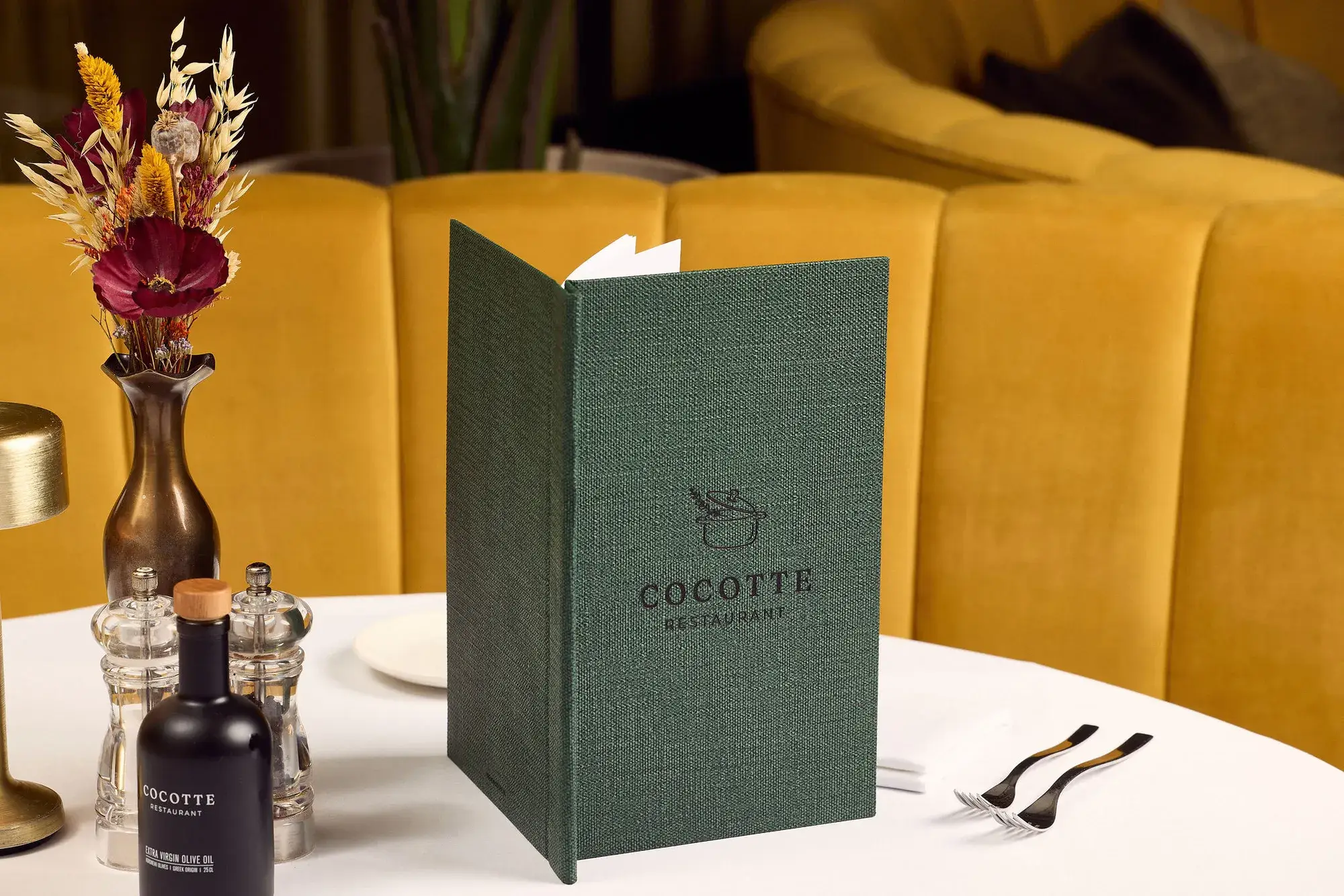 Menu of Restaurant Cocotte in Ghent for lunch and dinner