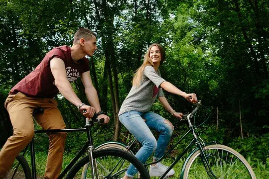 Cycling in Moers