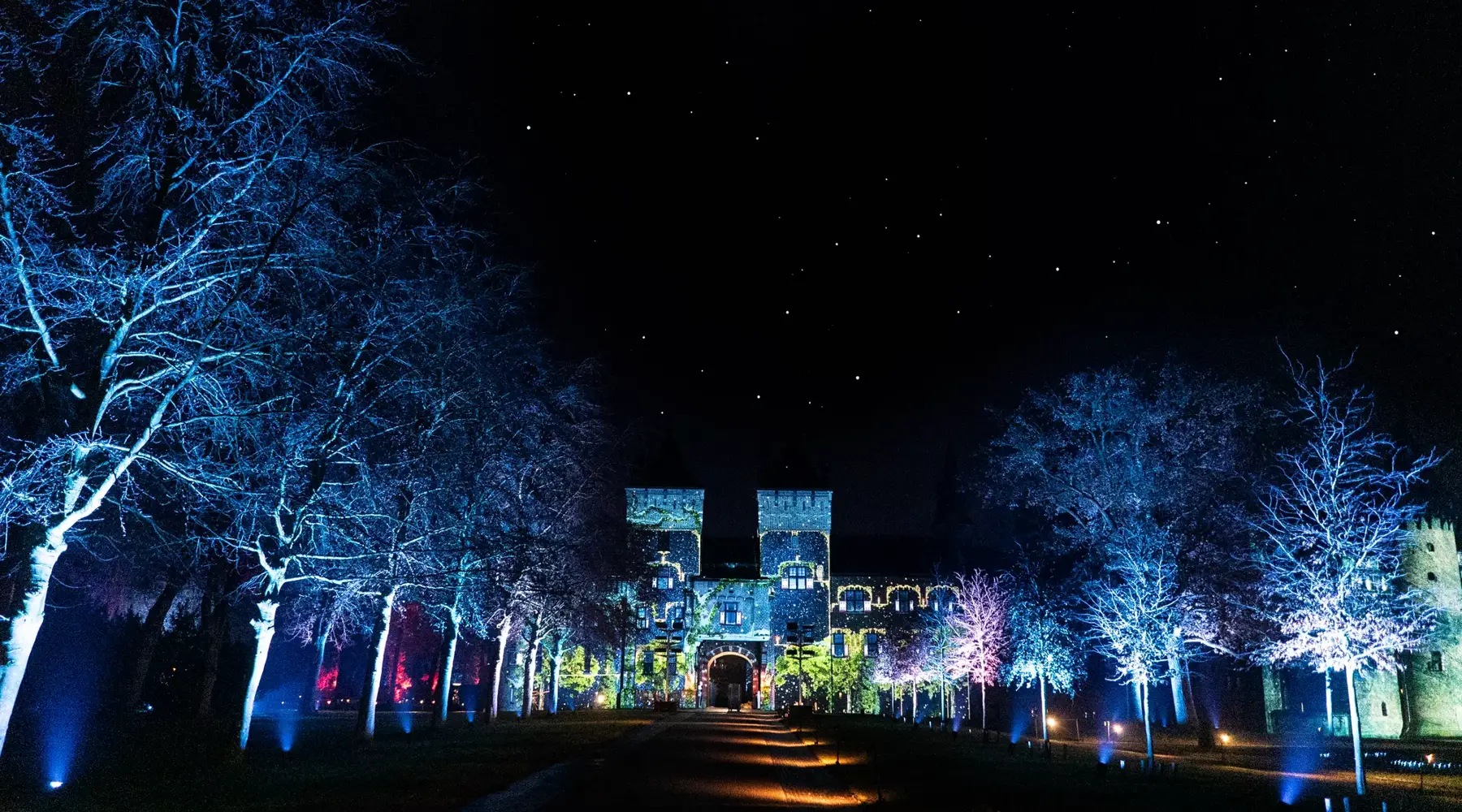 Strahlende Nächte im Schloss De Haar