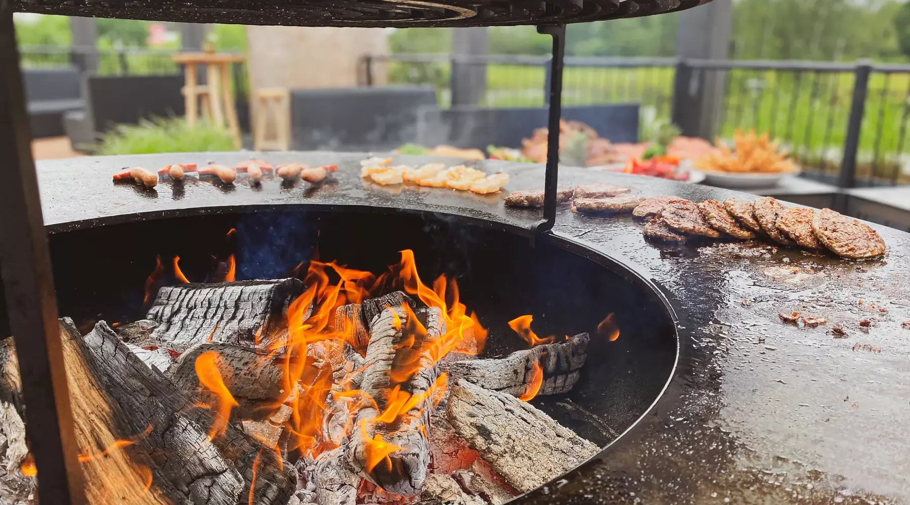 Grillen im Hotel Leusden