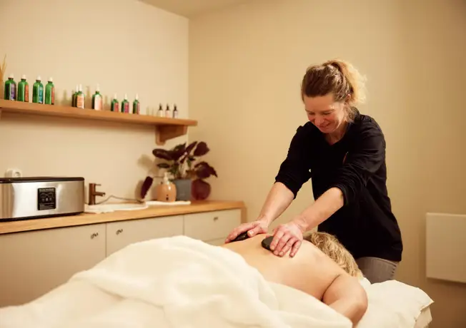 A massage at Tiel