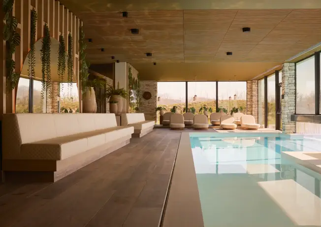 binnenzwembad hotel van der Valk Arlon