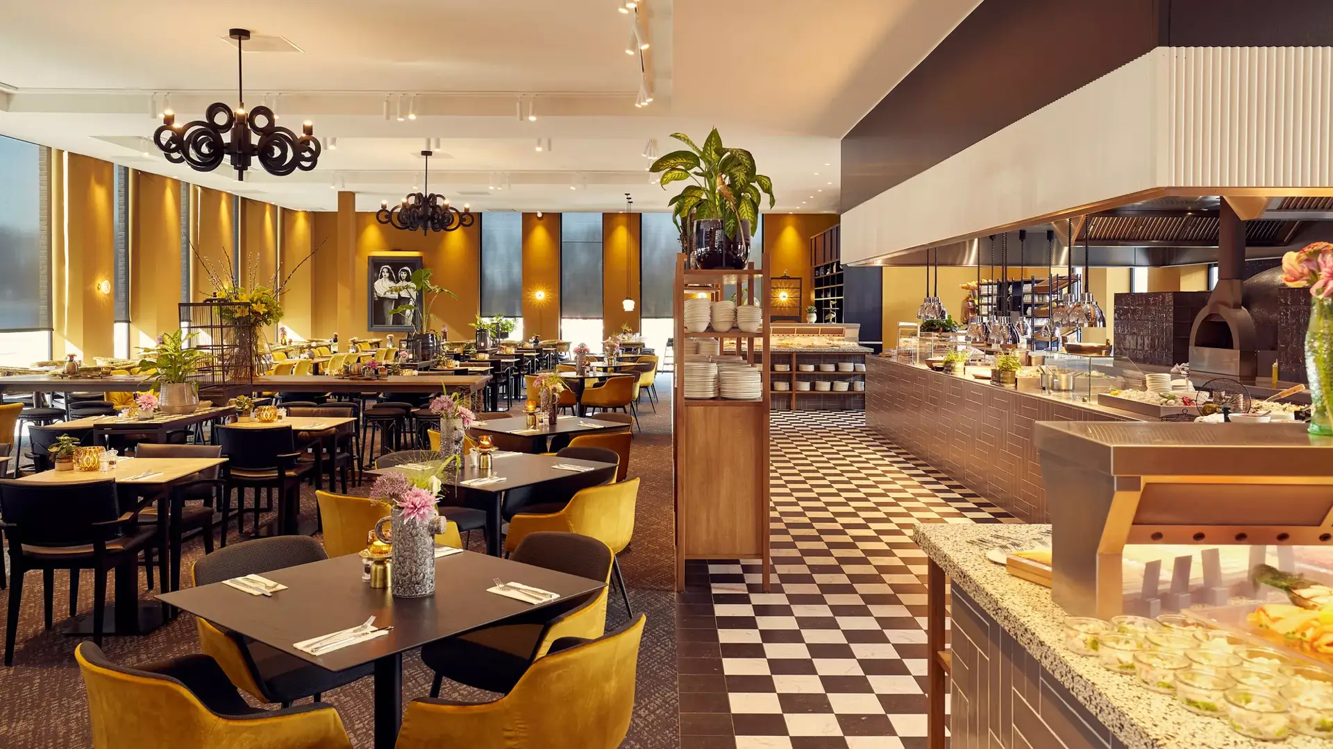 Restaurant buffet 't IJ