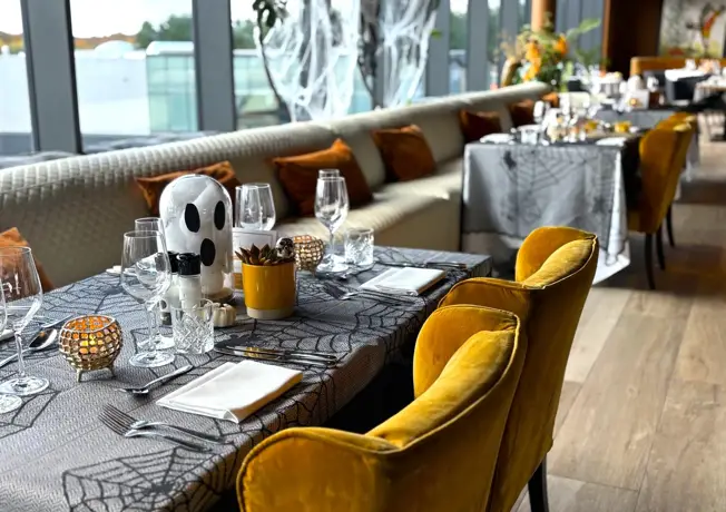 Brunch buffet at the restaurant