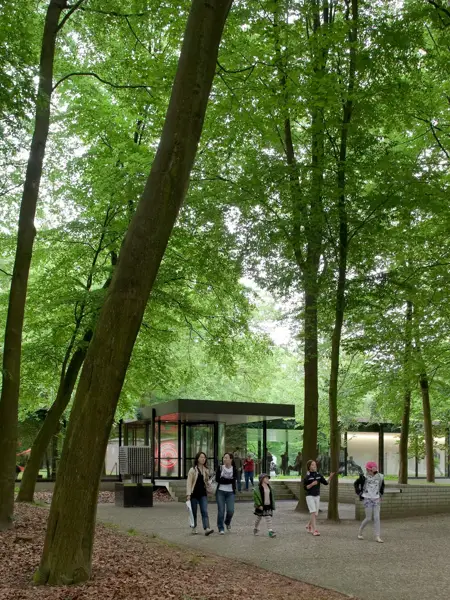 Exterior view of the Kroller-Muller Museum