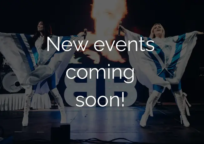 New events coming soon 