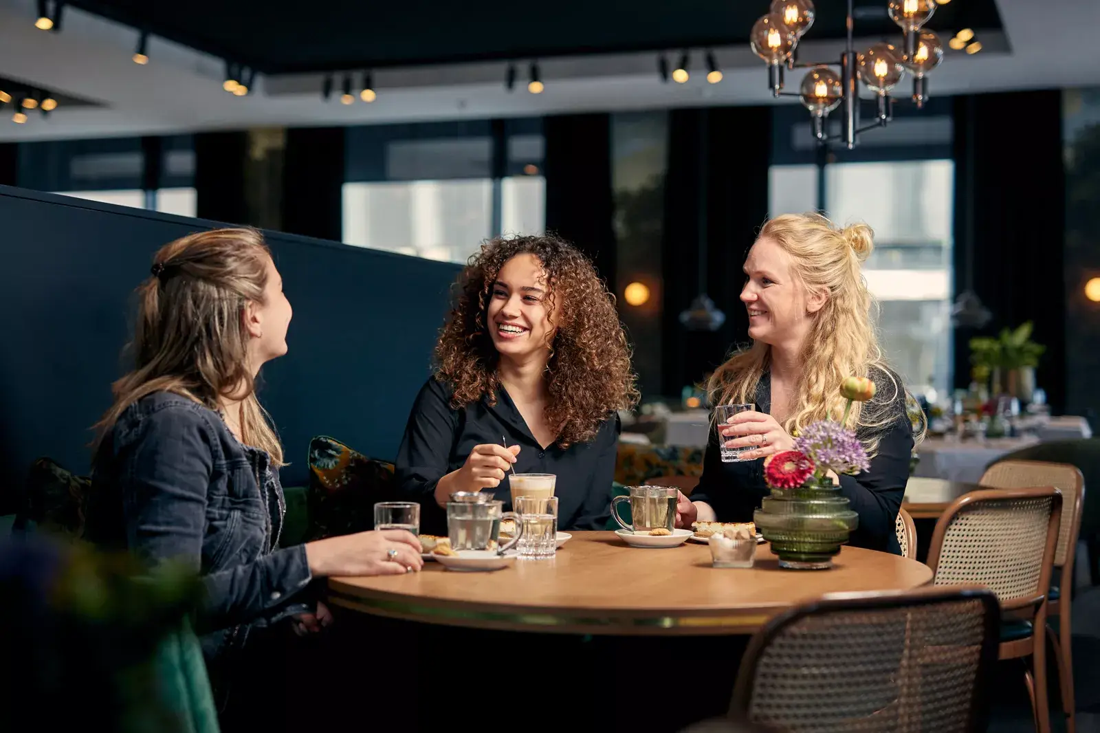 Business lunch in Amsterdam