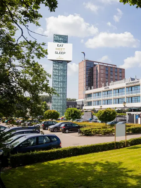 Frontansicht des Hotels Eindhoven