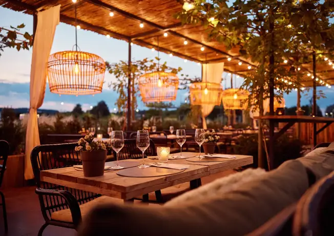 Hotel terrace Luxembourg-Arlon