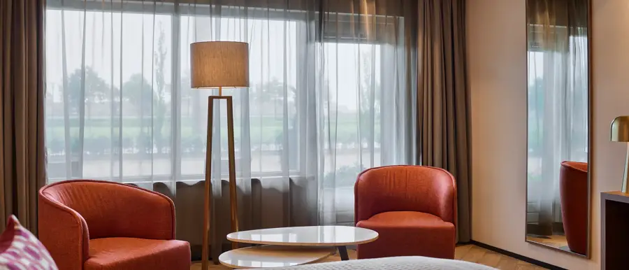 Zithoek hotelkamer