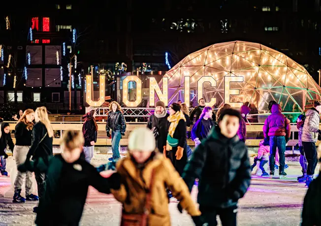 Personnes-patinoire