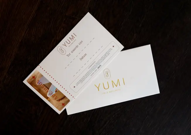YUMI Spa & Wellness gift voucher