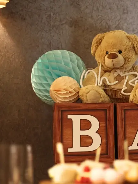 Babyshower dekoratie