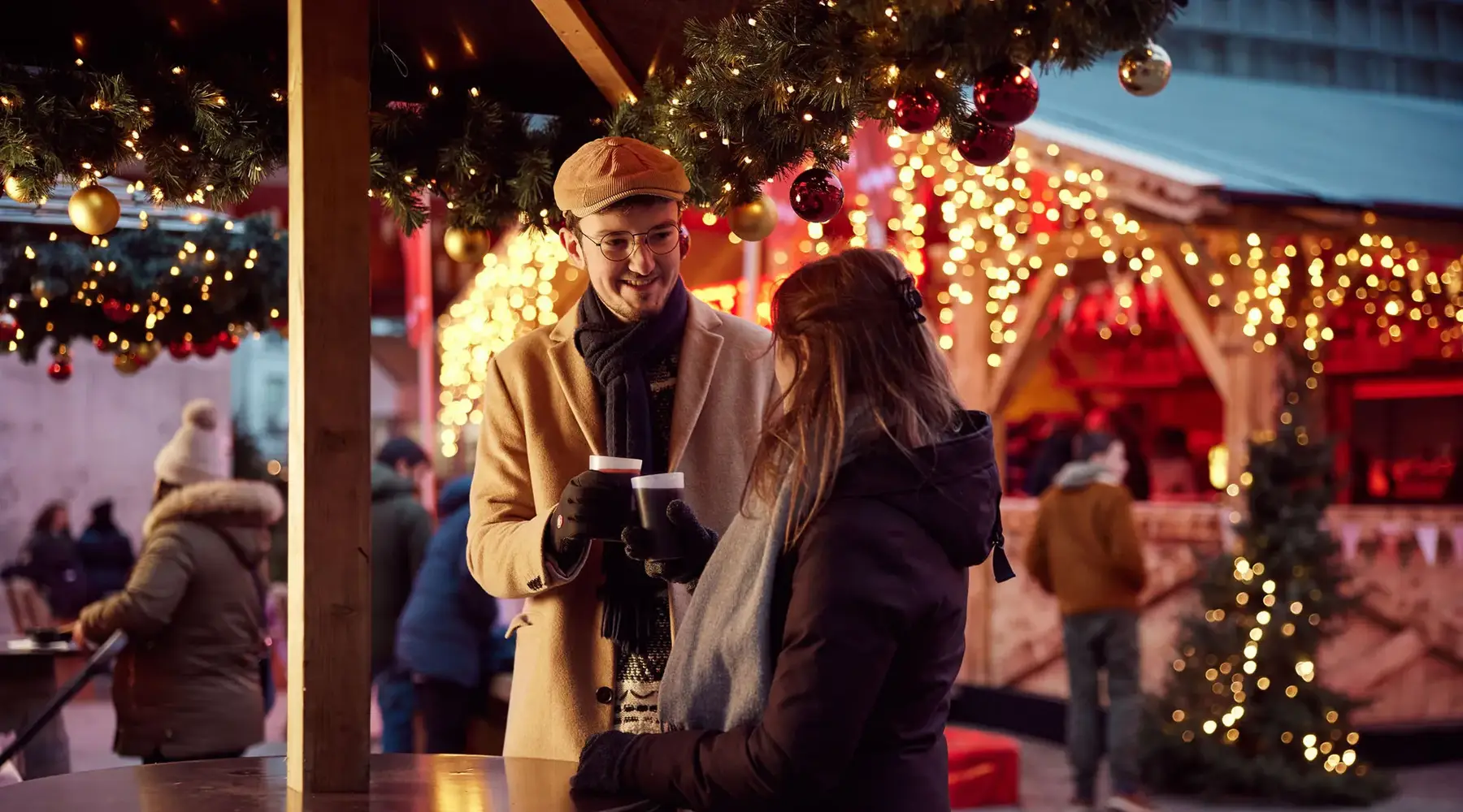 Weihnachtsmarkt in Gent