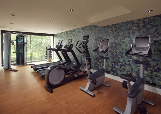Fitness room of Hotel Antwerp