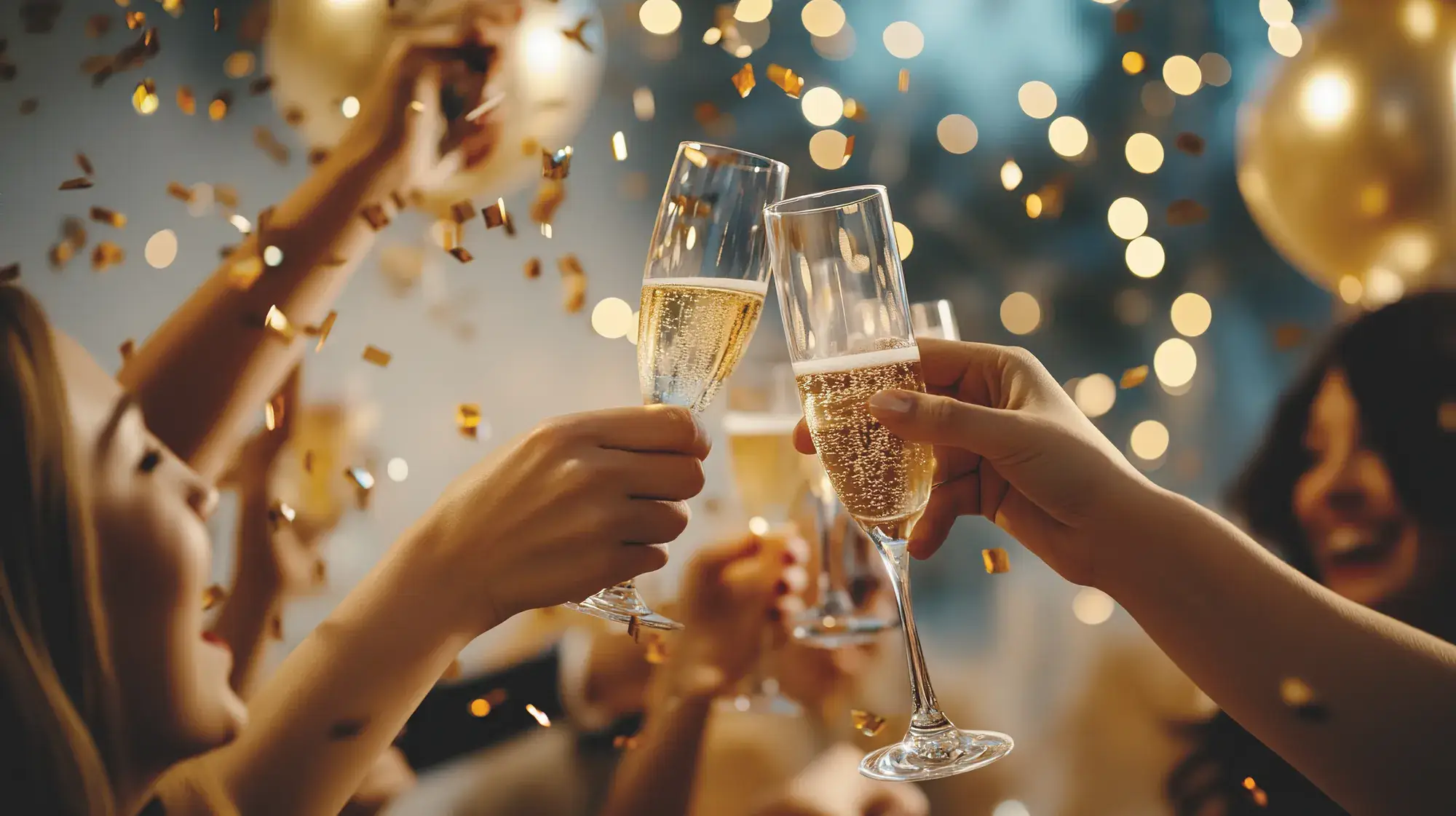 Ambiance festive pour le Nouvel An