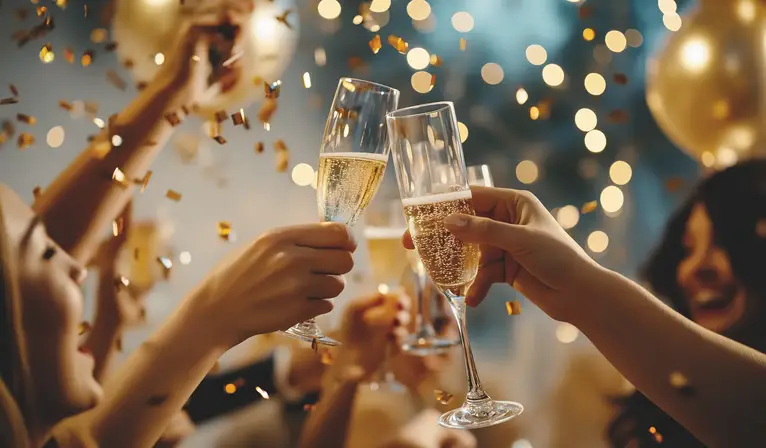 Ambiance festive pour le Nouvel An