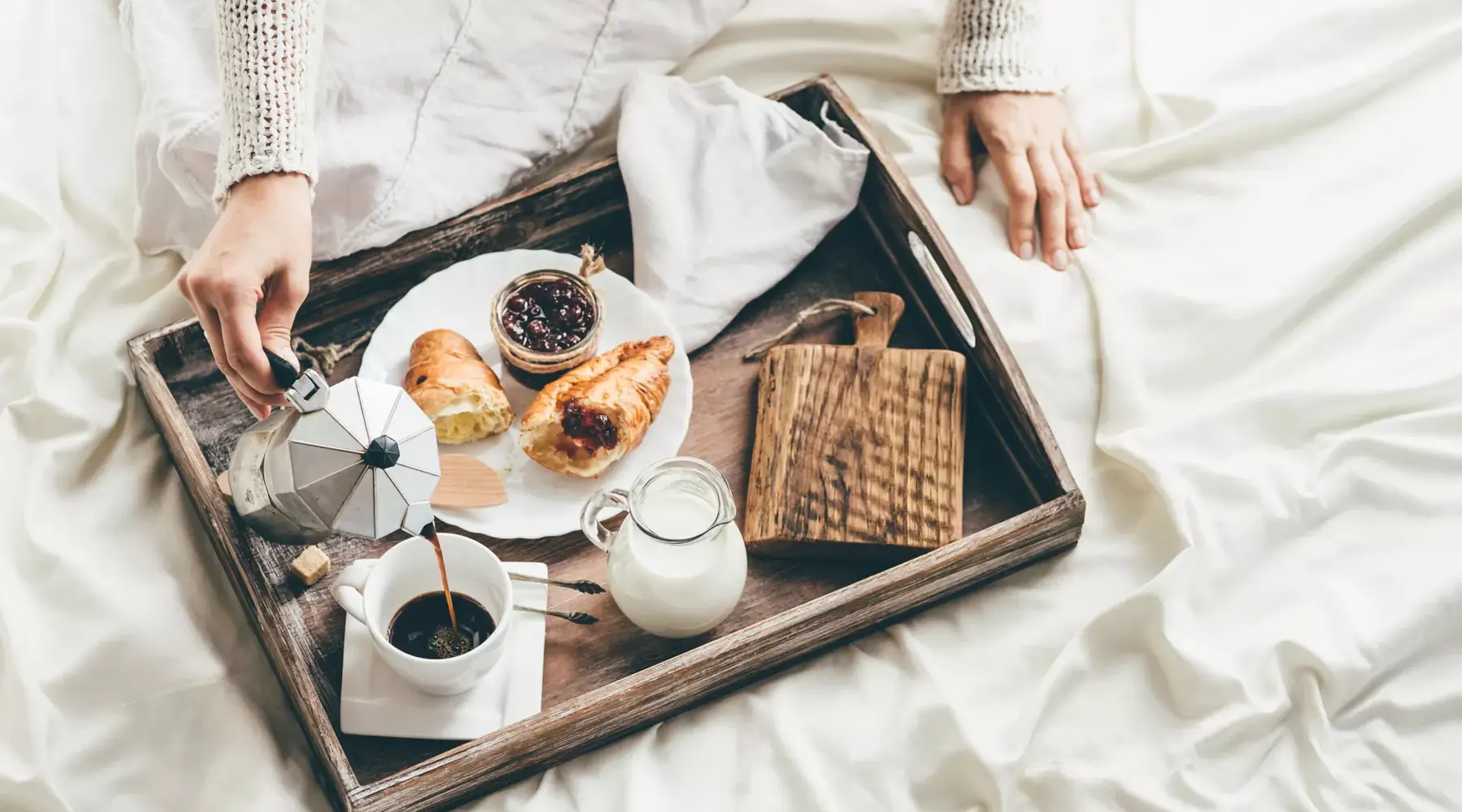 Breakfast in bed