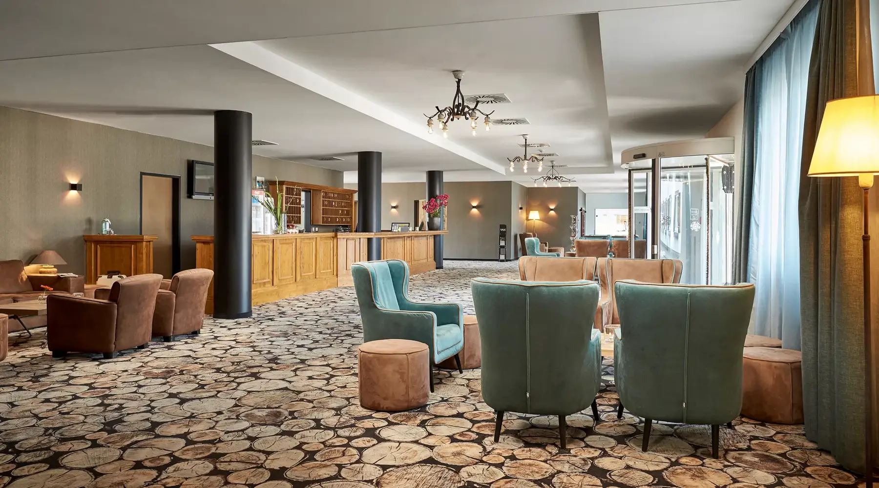 Hall du Van der Valk Hôtel Hamburg - Wittenburg