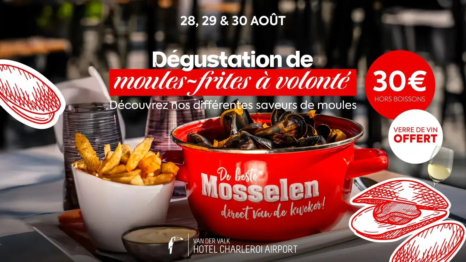 Moules restaurant Van der Valk