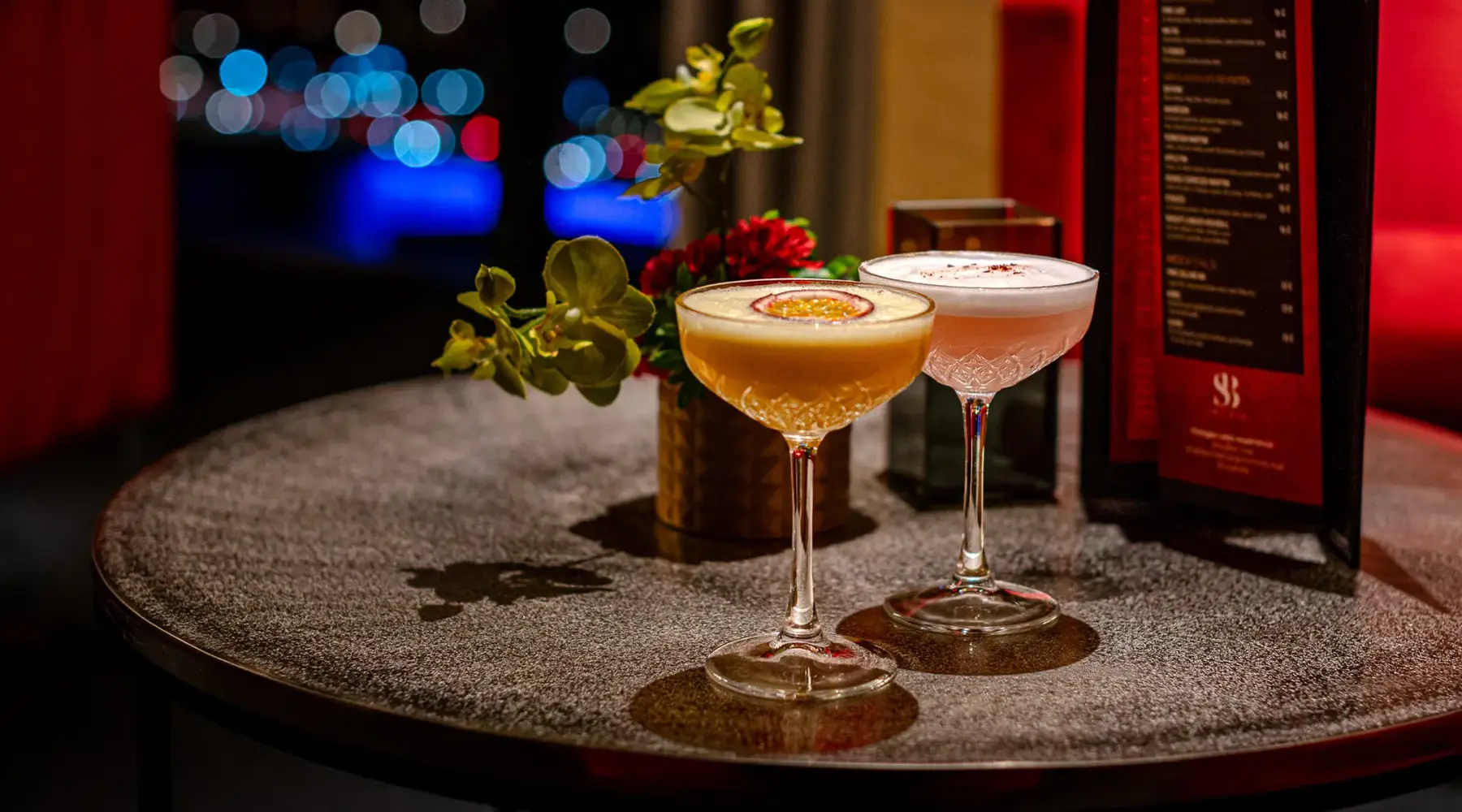 cocktails in de skybar