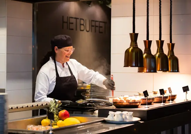 Live Cooking Familie Dinerbuffet
