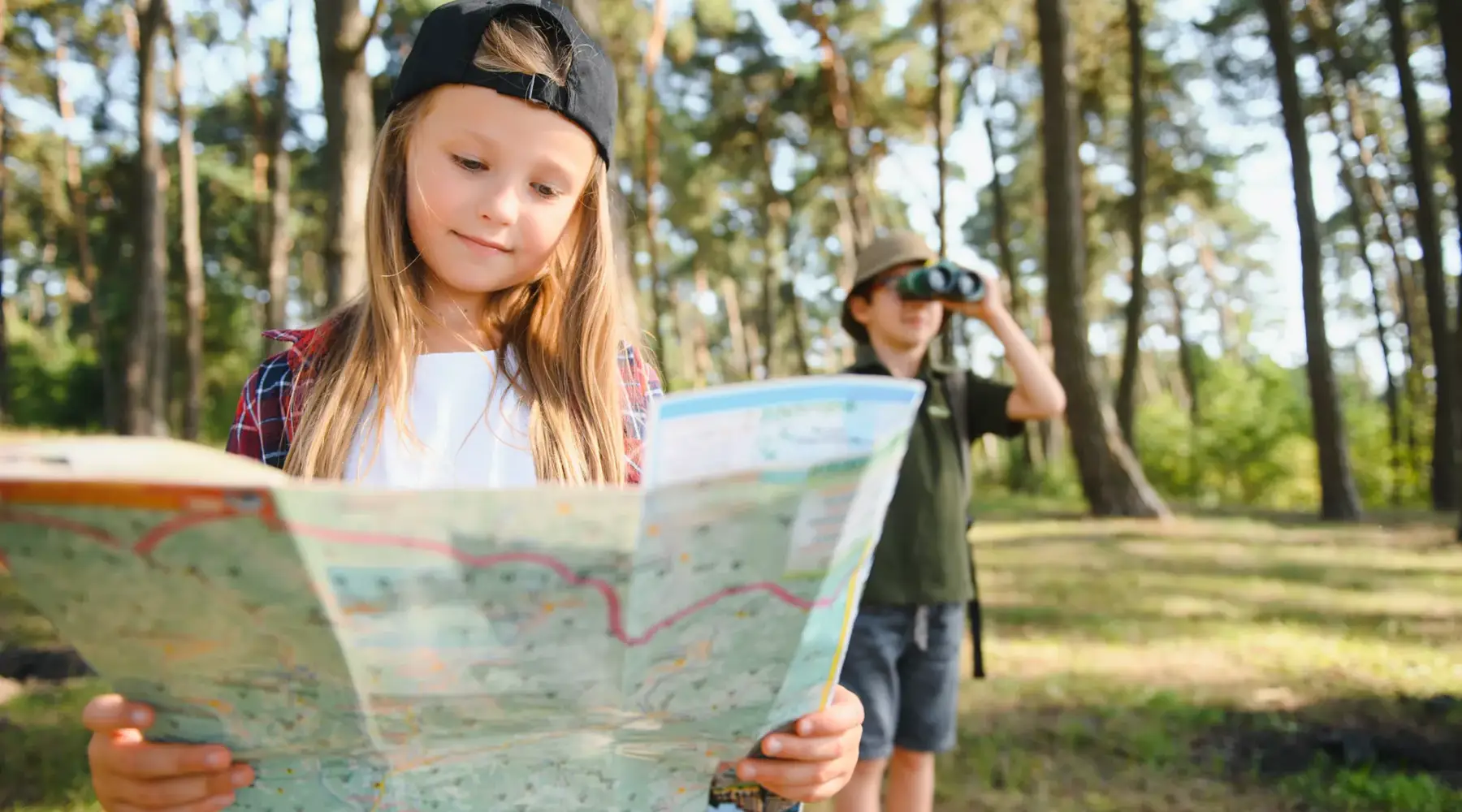 Kinderen op speurtocht