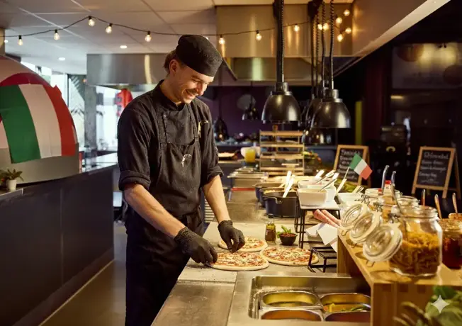 Italian live cooking 