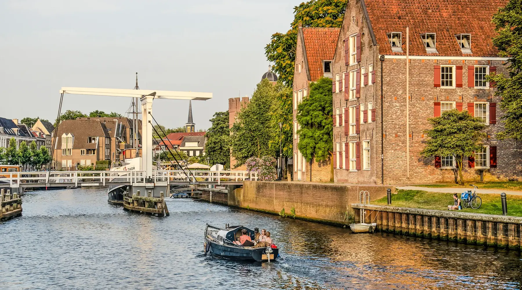 Zwolle in de zomer