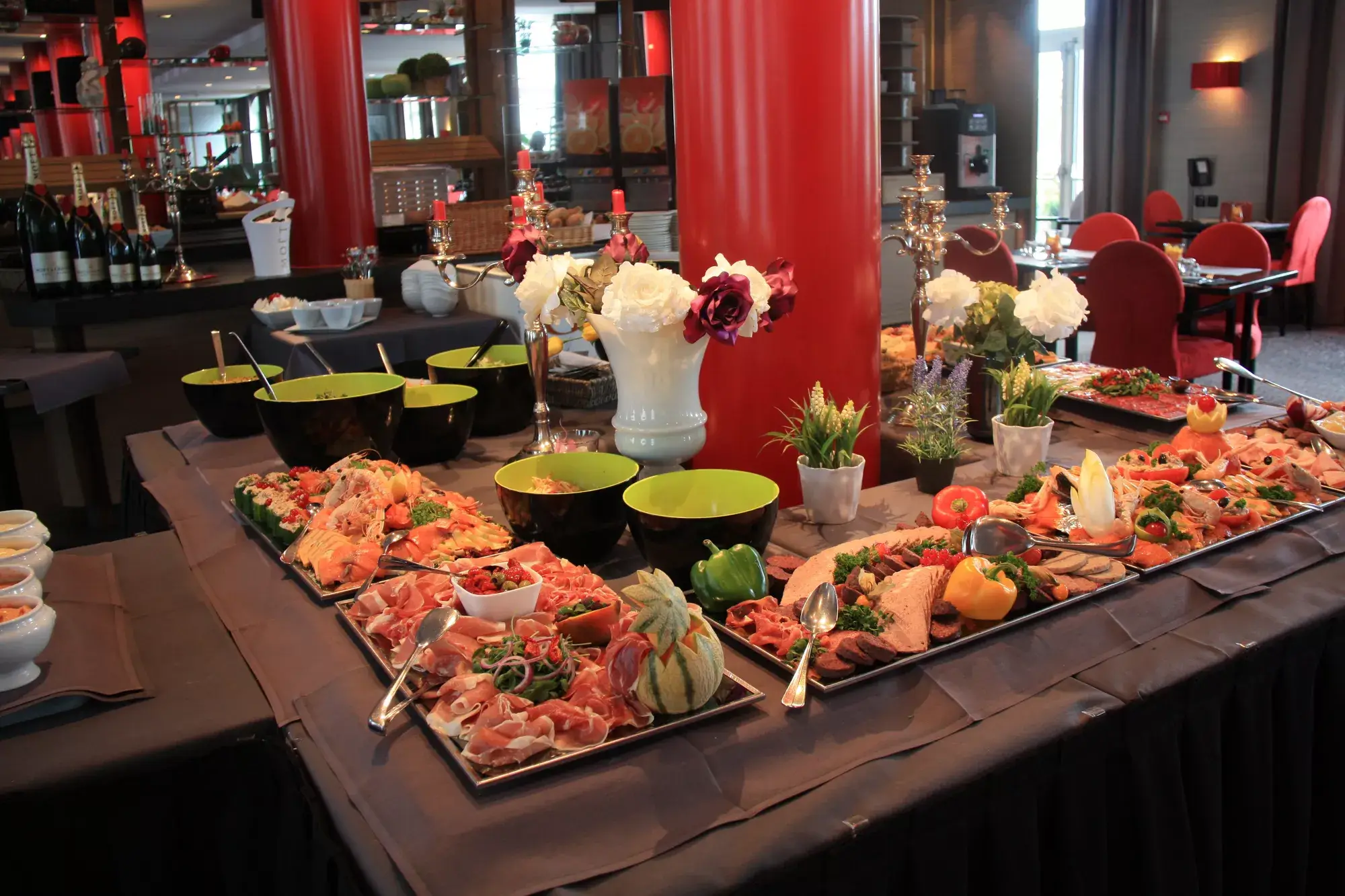 Buffet at Hotel Verviers