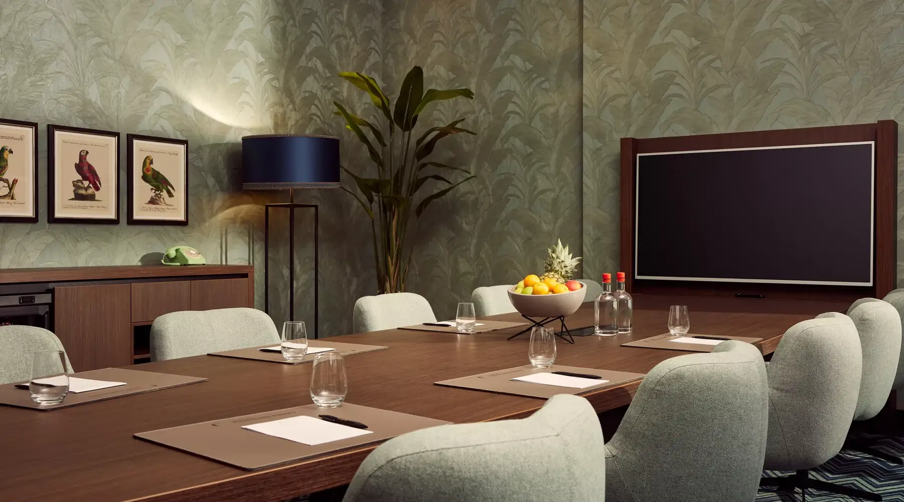 Edelhert zaal Van der Valk Hotel Lelystad Boardroom