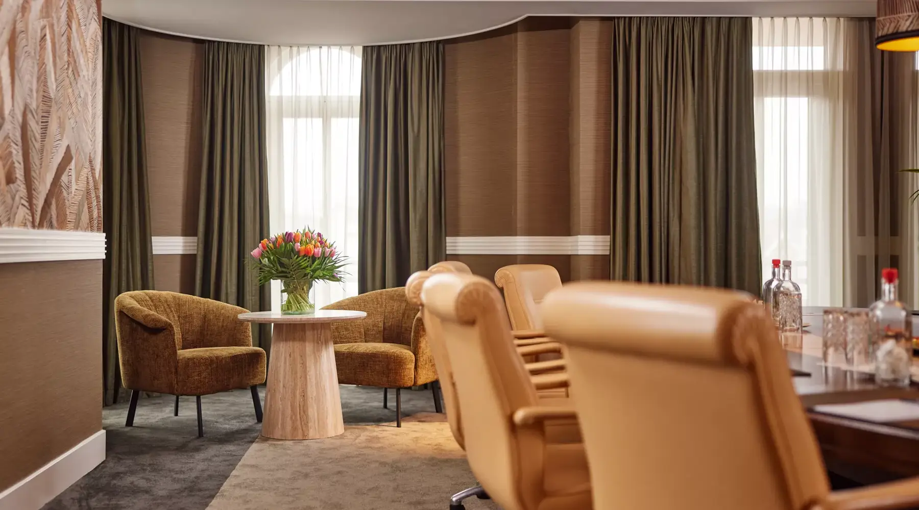 Detail photo of the boardroom