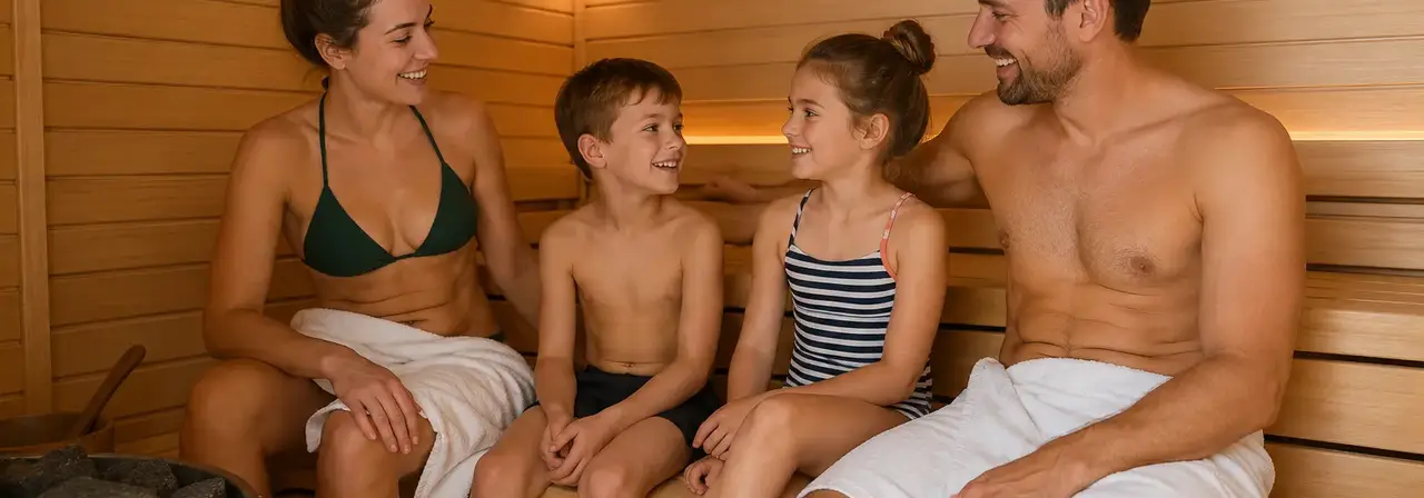 Familien Sauna