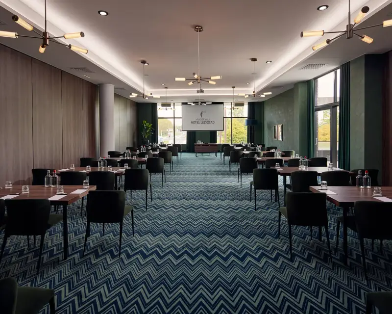 Marker zaal bij Van der Valk Hotel Lelystad