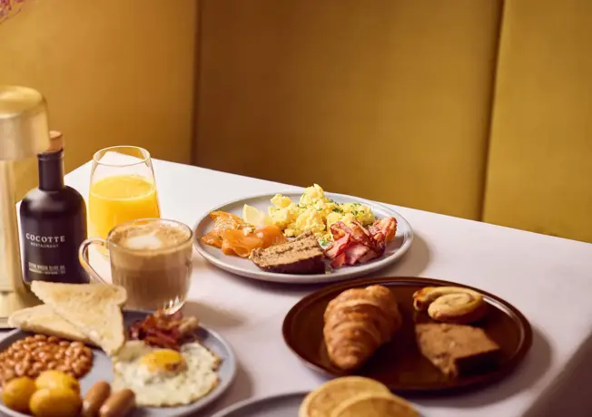 Petit-déjeuner à l'hôtel Gent
