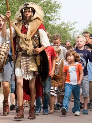 Children in Museumpark Archeon