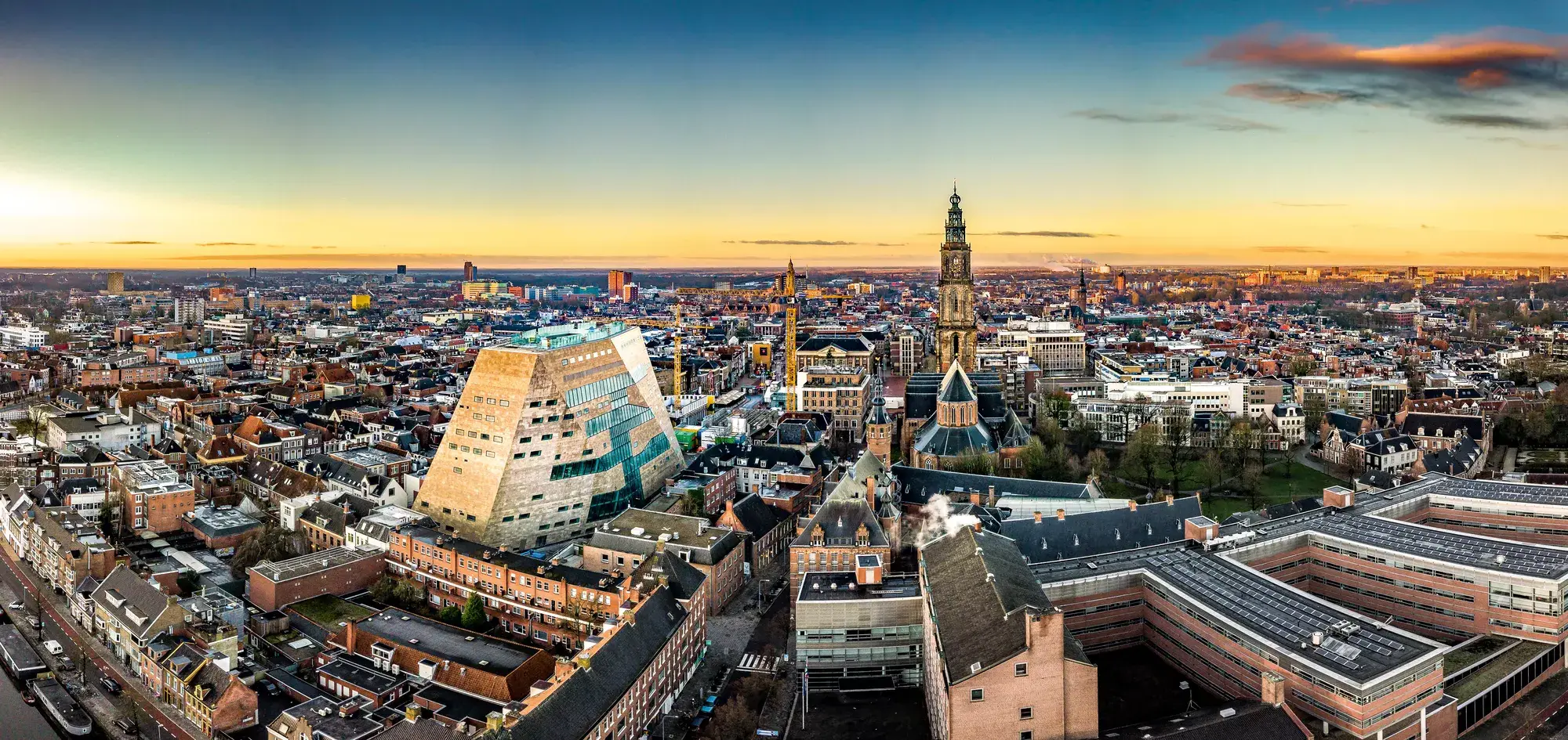 Groningen skyline