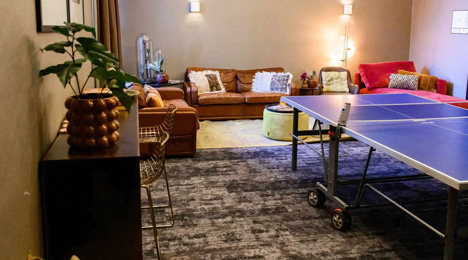 Game room | Spelletjeskamer Van der Valk hotel Sassenheim - Leiden | Lounge | Tafeltennis