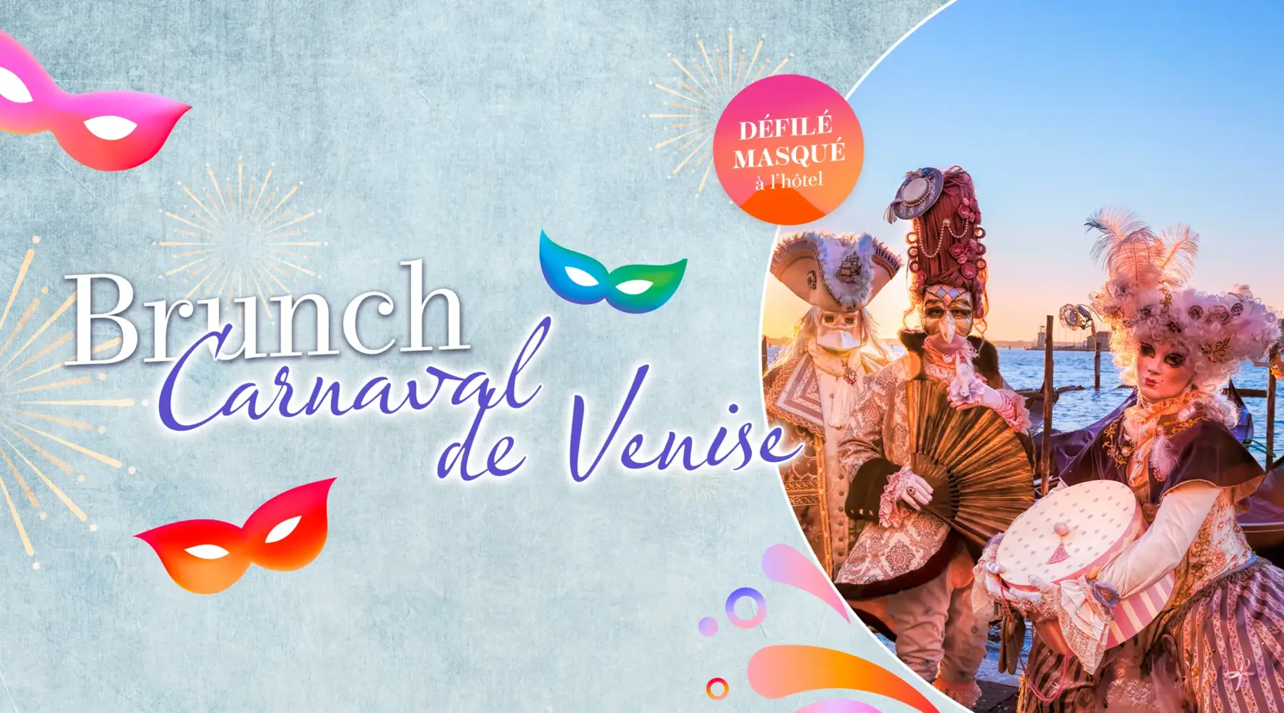 Brunch carnaval de Venise